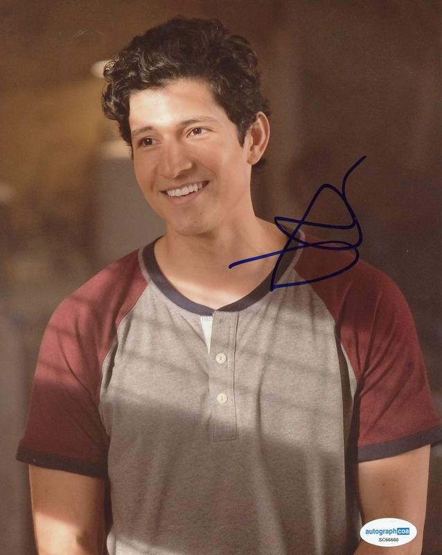 Item # 182105 - Danny Ramirez "The Gifted" AUTOGRAPH Signed Autographed 'Wes' 8x10 Photo