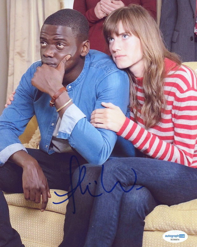 Item # 182295 - Allison Williams "Get Out" AUTOGRAPH Signed 'Rose Armitage' 8x10 Photo
