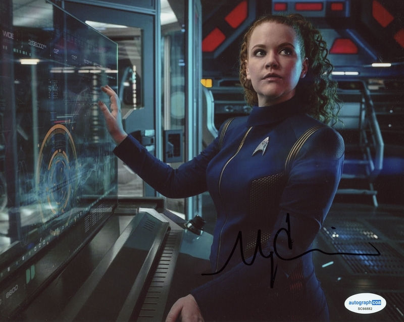 Item # 182303 - Mary Wiseman "Star Trek: Discovery" AUTOGRAPH Signed 'Sylvia Tilly' 8x10 Photo G