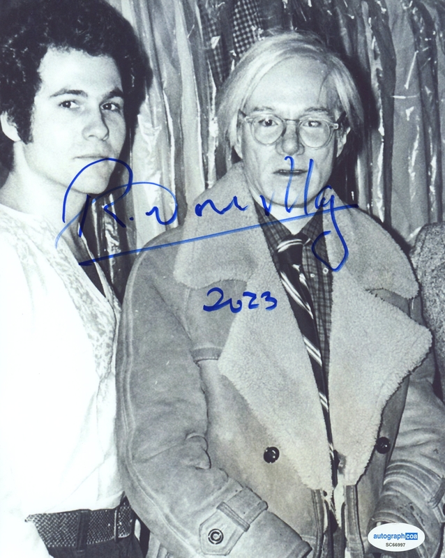 Item # 182418 - R. Couri Hay "Interview" Magazine Editor AUTOGRAPH Signed 8x10 Photo