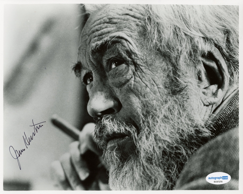 Item # 183695 - John Huston "The Maltese Falcon" Director AUTOGRAPH Signed 8x10 Photo