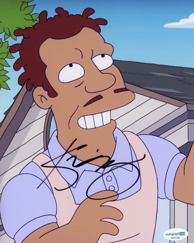 Item # 183719 - Keegan-Michael Key "The Simpsons" AUTOGRAPH Signed 'Jazzy James' 8x10 Photo