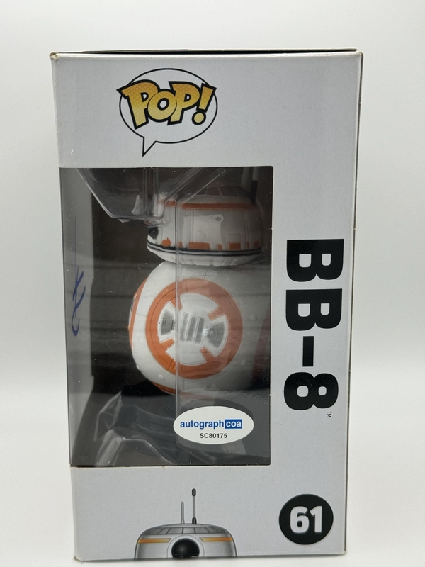 Item # 183443 - J.J. Abrams "Star Wars: The Force Awakens" SIGNED 'BB-8' 61 Funko Pop