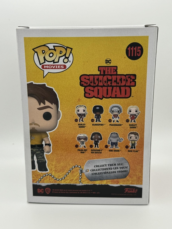 Item # 183447 - Joel Kinnaman "The Suicide Squad" SIGNED 'Rick Flag' 1115 Funko Pop Figure