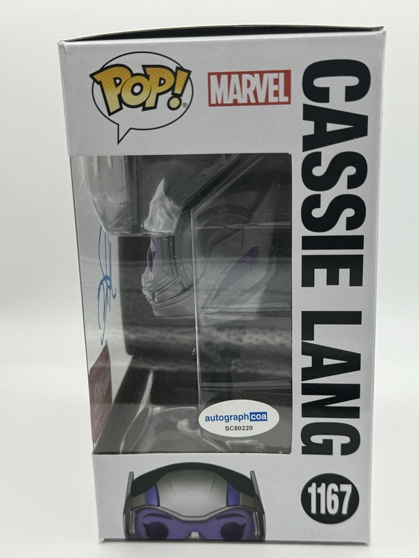 Item # 183484 - Kathryn Newton "Ant-Man: Quantumania" SIGNED 'Cassie Lang' 1167 Funko Pop