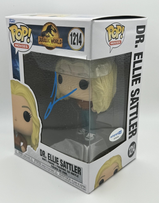Item # 183453 - Laura Dern "Jurassic World" SIGNED 'Dr. Ellie Sattler' 1214 Funko Pop
