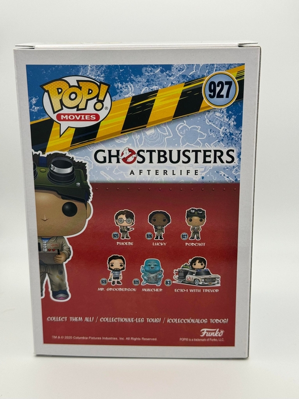 Item # 183352 - Logan Kim "Ghostbusters: Afterlife" AUTOGRAPH Signed Podcast 927 Funko Pop