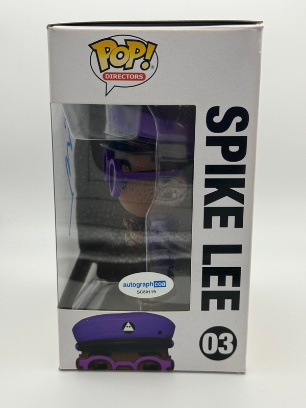 Item # 183329 - Spike Lee AUTOGRAPH Signed Autographed Director 03 Funko Pop Vinyl Figure