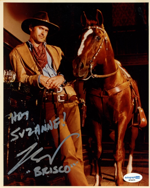 Item # 206190 - Bruce Campbell "The Adventures of Brisco County, Jr." SIGNED 8x10 Photo