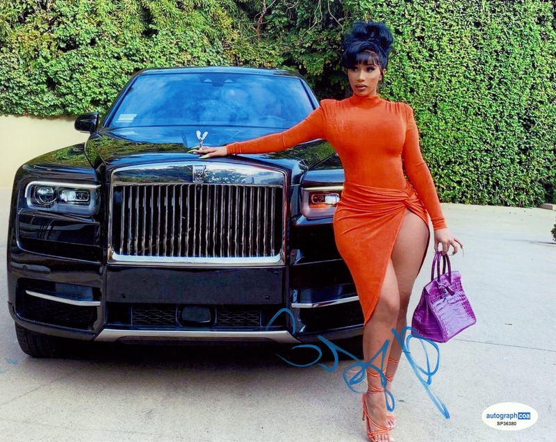 Item # 206185 - Cardi B "Bodak Yellow" Rapper AUTOGRAPH Signed Autographed 8x10 Photo