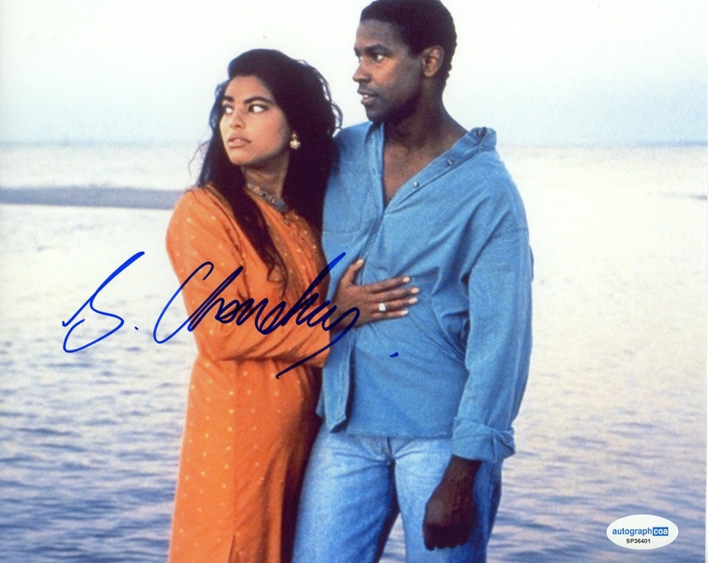 Item # 206164 - Sarita Choudhury "Mississippi Masala" AUTOGRAPH Signed 'Mina' 8x10 Photo
