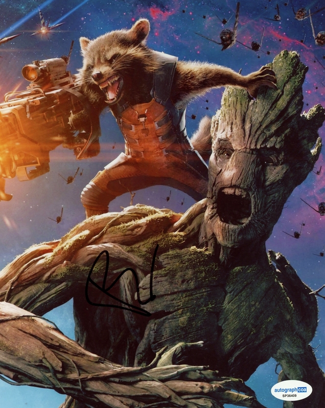 Item # 206156 - Bradley Cooper "Guardians of the Galaxy" AUTOGRAPH Signed Rocket 8x10 Photo