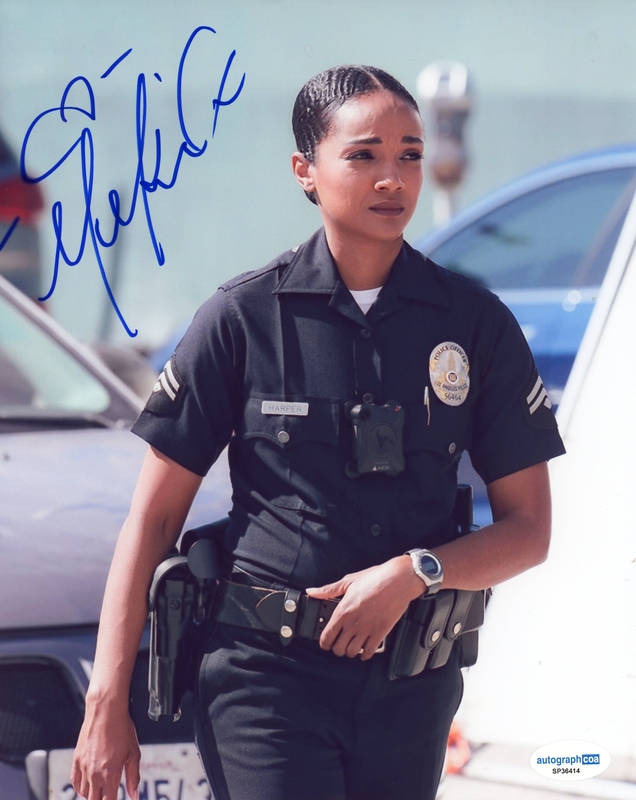 Item # 206151 - Mekia Cox "The Rookie" AUTOGRAPH Signed 'Nyla Harper' 8x10 Photo C