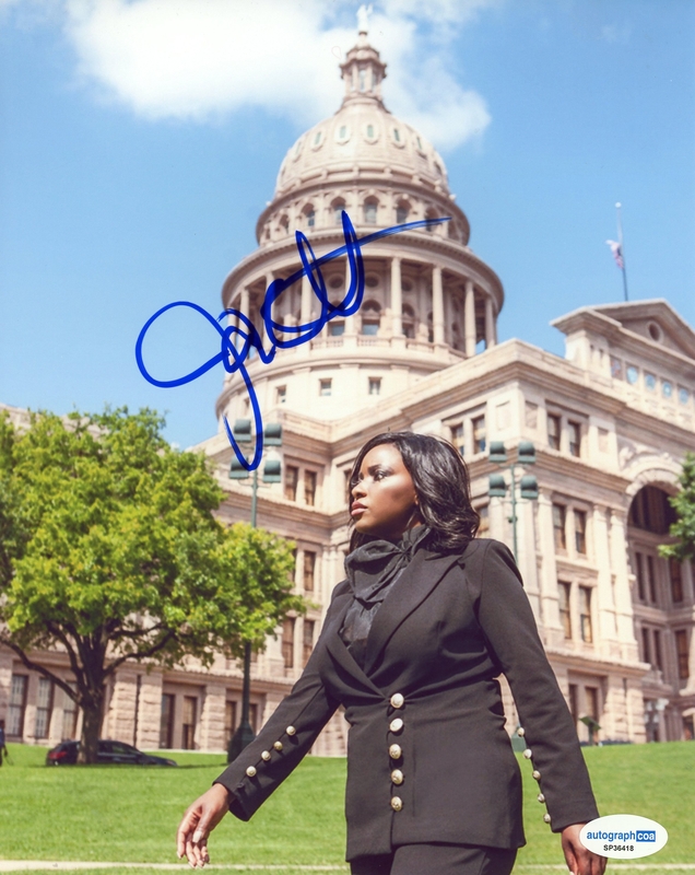 Item # 206147 - Jasmine Crockett AUTOGRAPH Signed Texas Representative 8x10 Photo C