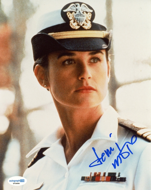 Item # 205877 - Demi Moore "A Few Good Men" AUTOGRAPH Signed 'JoAnne Galloway' 8x10 Photo