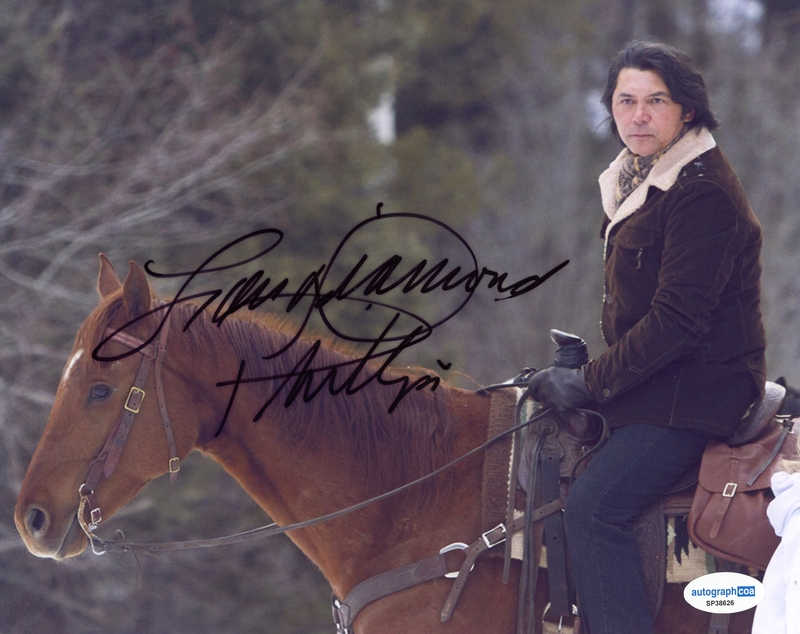 Item # 206922 - Lou Diamond Phillips "Longmire" SIGNED 'Henry Standing Bear' 8x10 Photo B